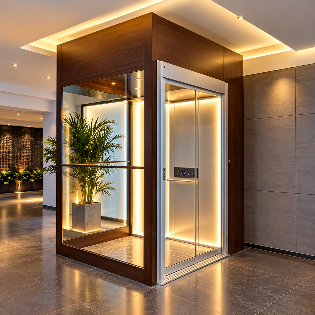 Ascensor privado doméstico para villas residenciales 